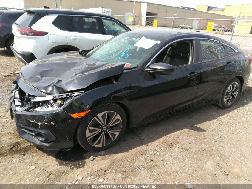 2018 HONDA CIVIC SEDAN EX-L - 19XFC1F76JE200224