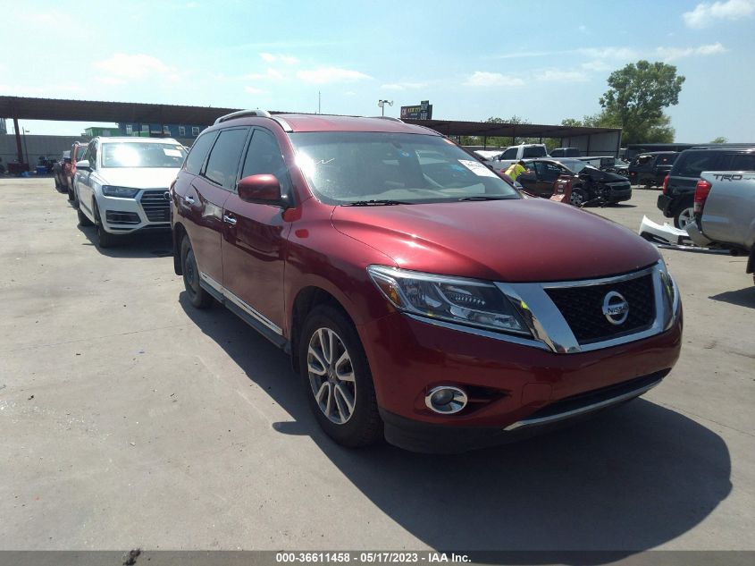2014 NISSAN PATHFINDER SL - 5N1AR2MN9EC729451