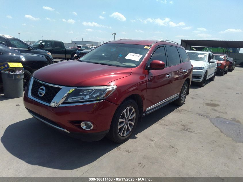 2014 NISSAN PATHFINDER SL - 5N1AR2MN9EC729451