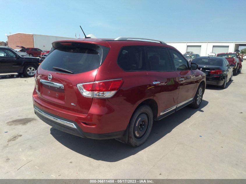 2014 NISSAN PATHFINDER SL - 5N1AR2MN9EC729451