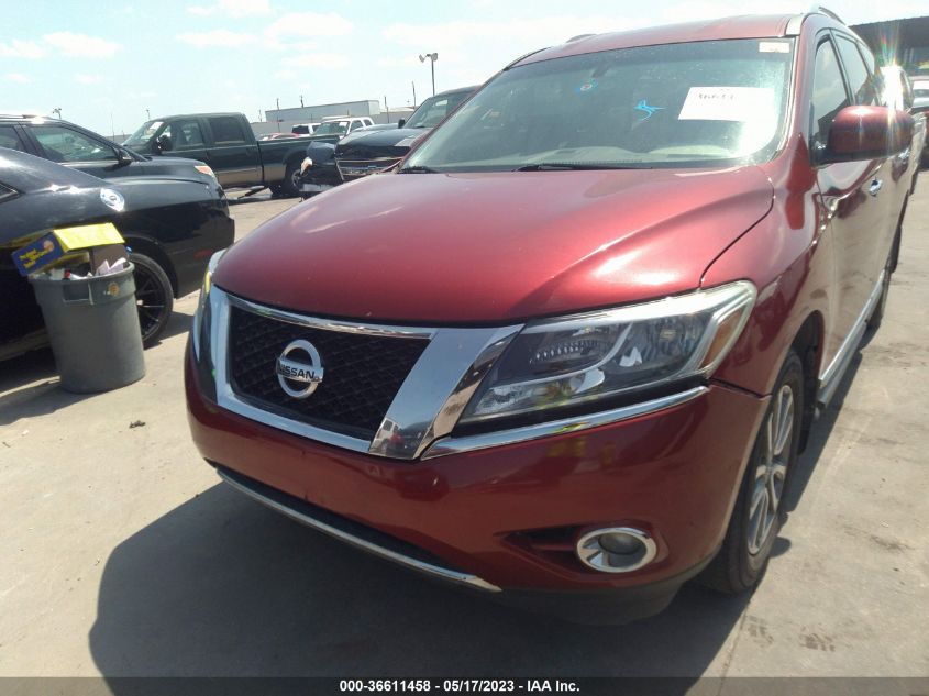 2014 NISSAN PATHFINDER SL - 5N1AR2MN9EC729451