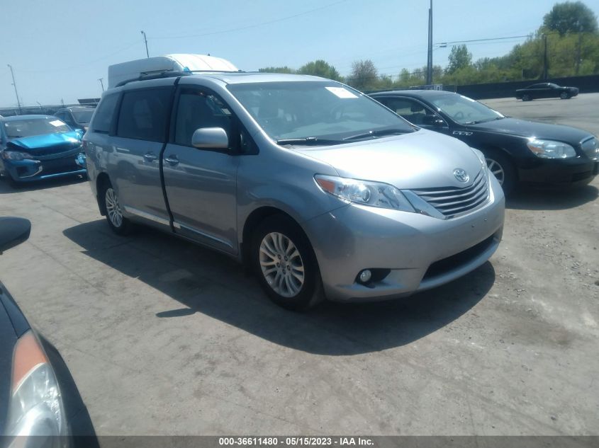 2017 TOYOTA SIENNA XLE AUTO ACCESS - 5TDYZ3DC0HS830419