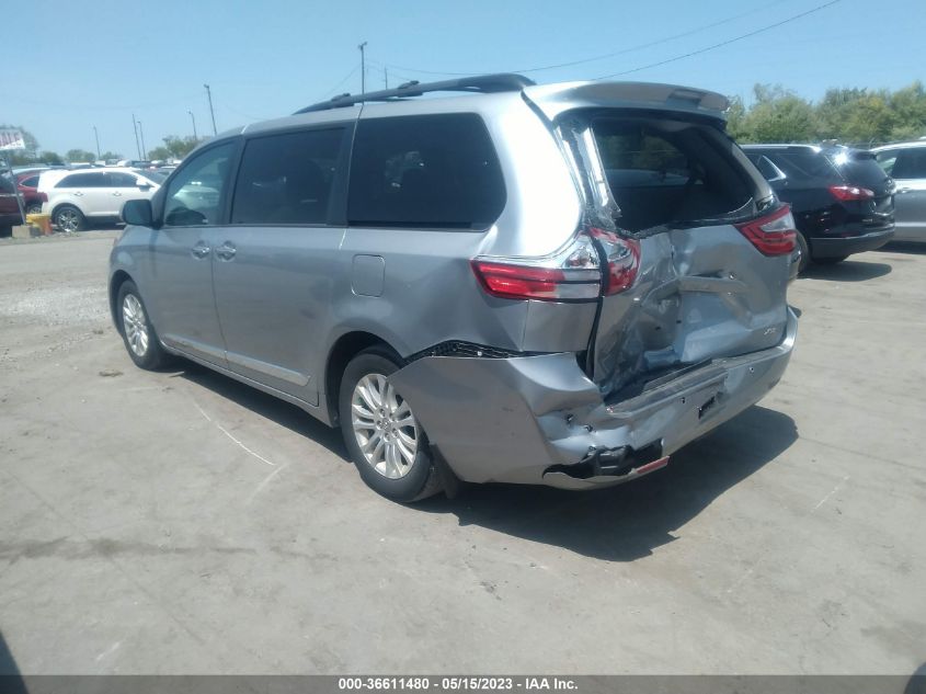 2017 TOYOTA SIENNA XLE AUTO ACCESS - 5TDYZ3DC0HS830419