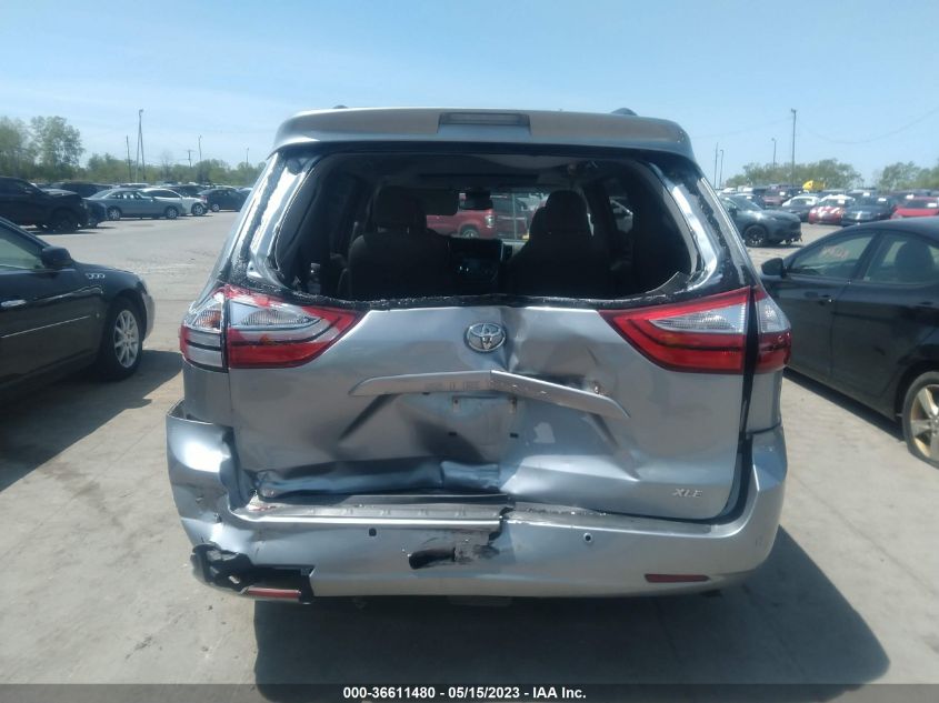 2017 TOYOTA SIENNA XLE AUTO ACCESS - 5TDYZ3DC0HS830419