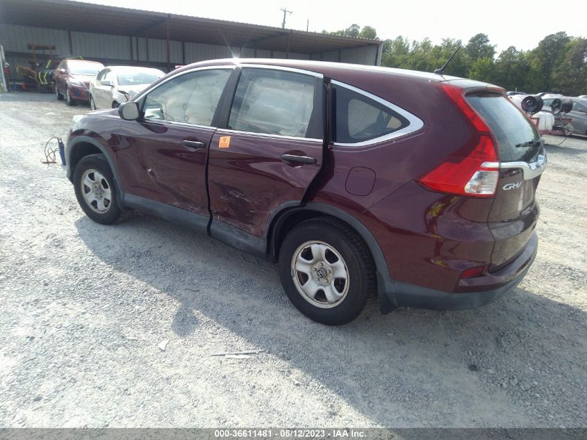 2015 HONDA CR-V LX - 2HKRM4H33FH613498