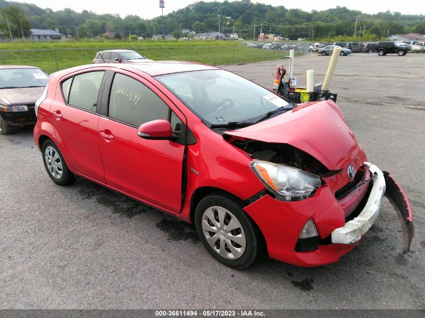 2014 TOYOTA PRIUS C ONE/THREE/TWO/FOUR - JTDKDTB39E1565788