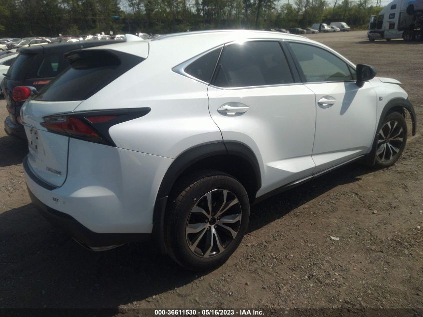 2017 LEXUS NX NX TURBO - JTJBARBZ6H2098065
