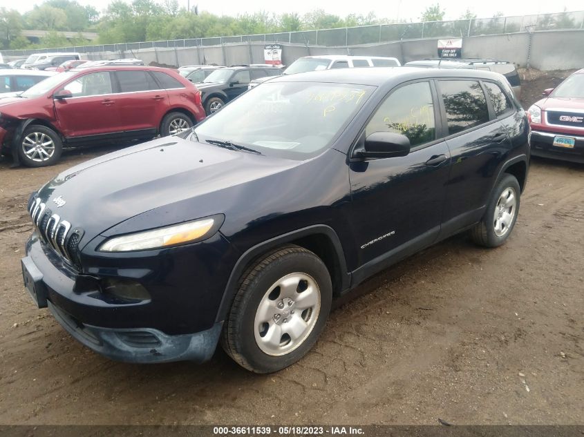 2014 JEEP CHEROKEE SPORT - 1C4PJMAB7EW253095