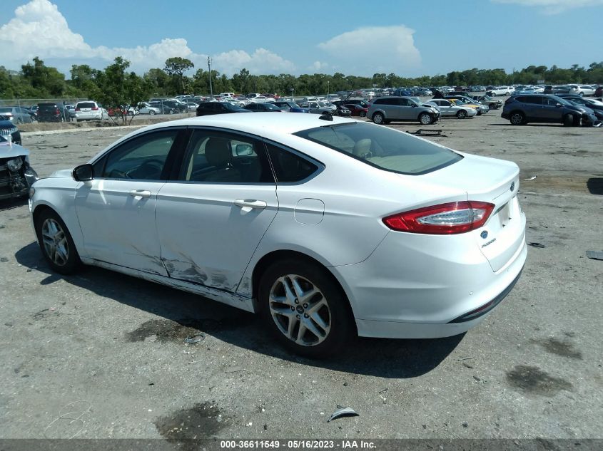 2016 FORD FUSION SE - 1FA6P0HD1G5121765