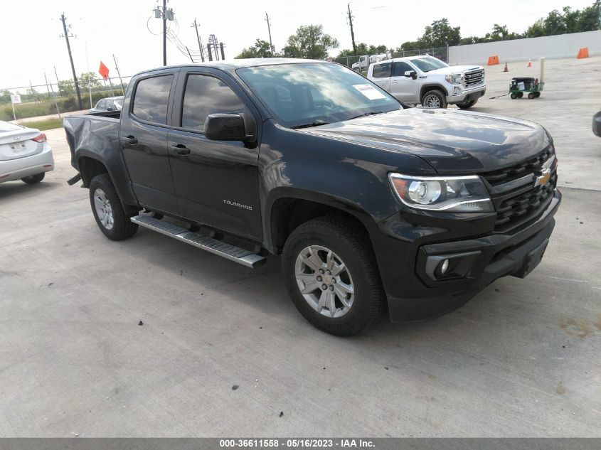 2022 CHEVROLET COLORADO 2WD LT - 1GCGSCENXN1198036