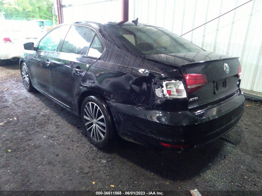 2016 VOLKSWAGEN JETTA SEDAN 1.8T SPORT - 3VWD17AJ0GM366043