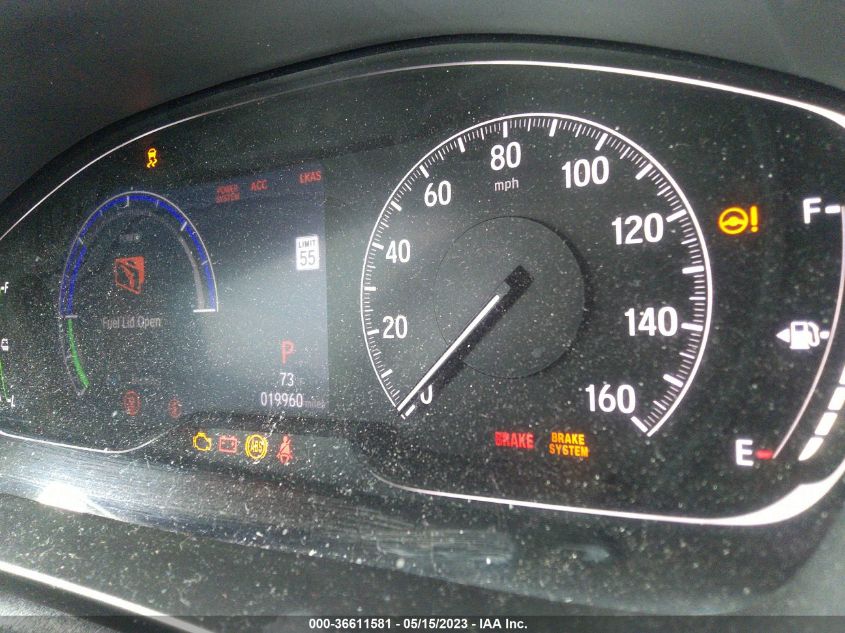 2022 HONDA INSIGHT EX 19XZE4F50NE006382