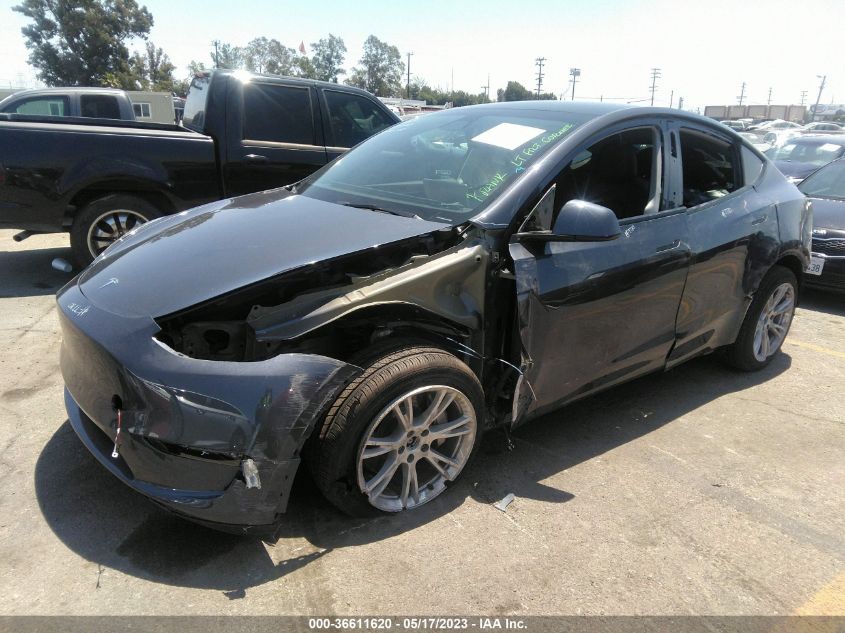 2023 TESLA MODEL Y LONG RANGE - 7SAYGDEE0PA034414