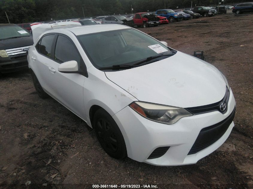 2014 TOYOTA COROLLA L/LE/S/S PLUS/LE PLUS - 2T1BURHE6EC087112