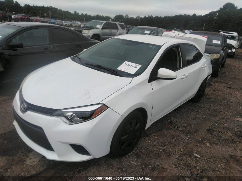 2014 TOYOTA COROLLA L/LE/S/S PLUS/LE PLUS - 2T1BURHE6EC087112