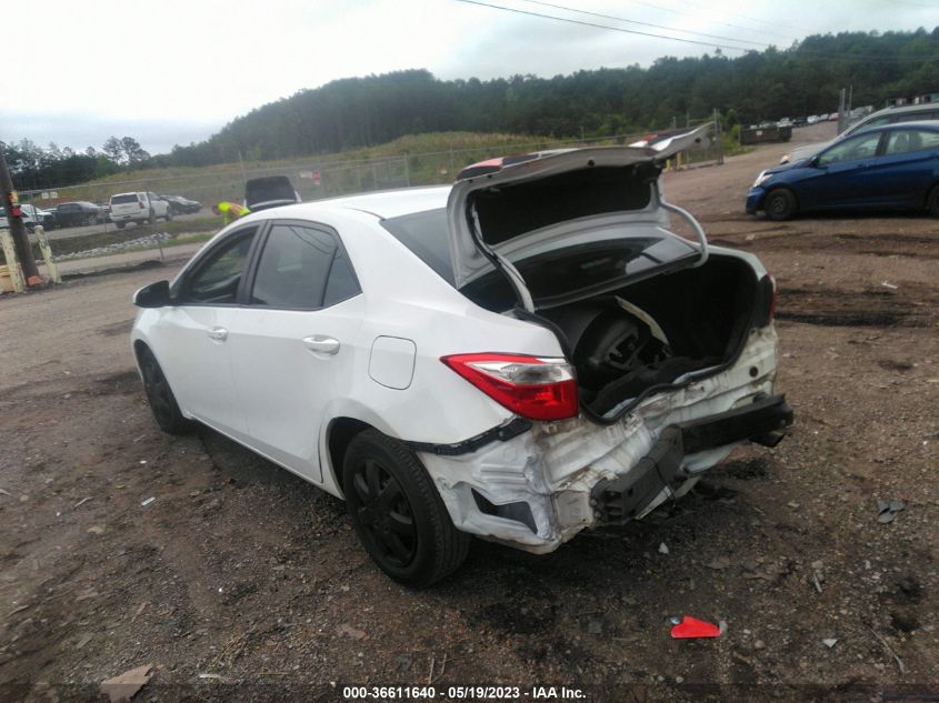 2014 TOYOTA COROLLA L/LE/S/S PLUS/LE PLUS - 2T1BURHE6EC087112