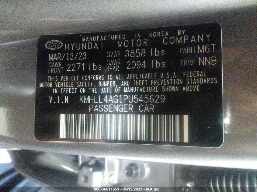 2023 HYUNDAI ELANTRA SE - KMHLL4AG1PU545629