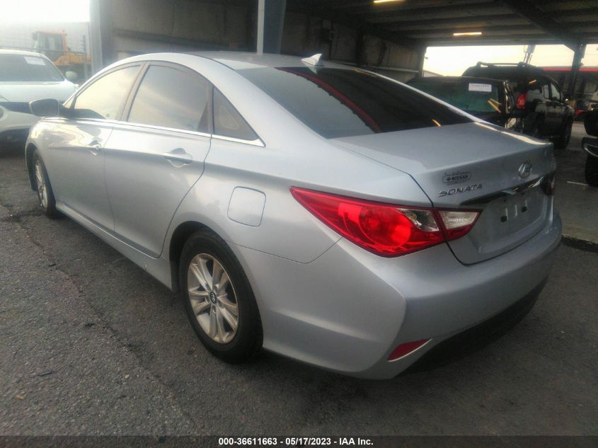 2014 HYUNDAI SONATA GLS - 5NPEB4ACXEH865472