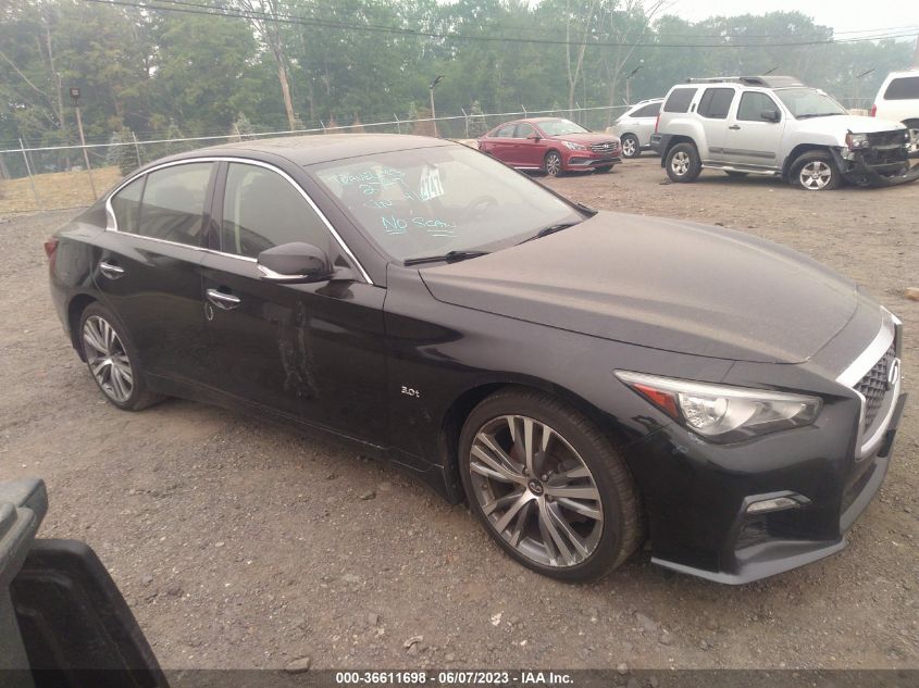 2018 INFINITI Q50 3.0T SPORT - JN1EV7AR3JM434715