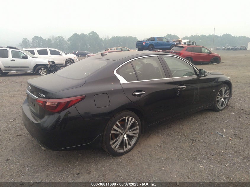 VIN JN1EV7AR3JM434715 2018 INFINITI Q50 3.0T SPORT