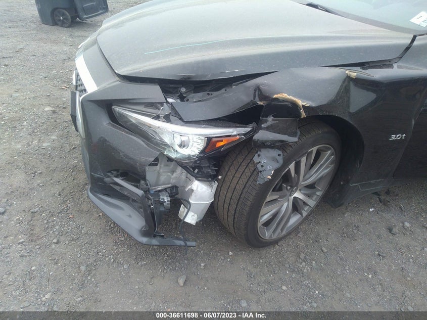 VIN JN1EV7AR3JM434715 2018 INFINITI Q50 3.0T SPORT