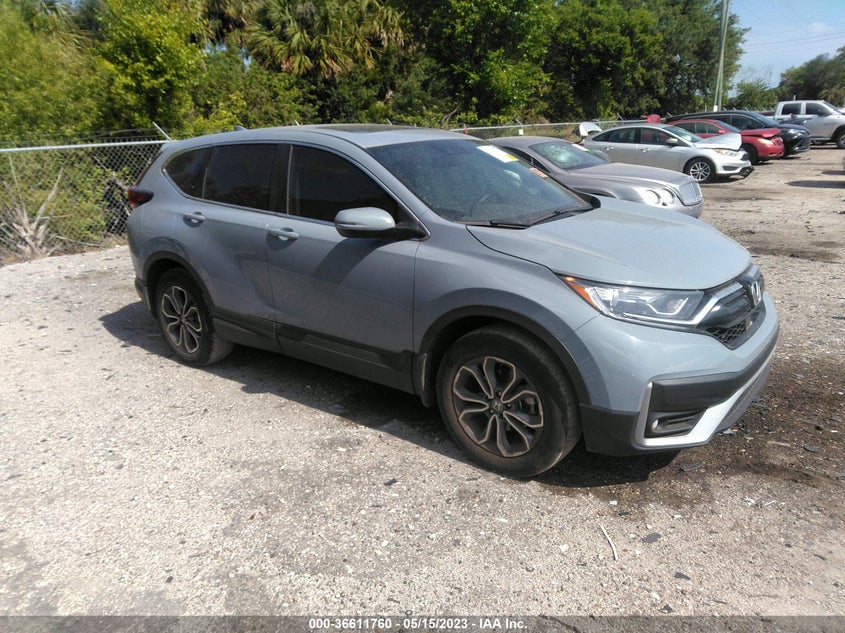 VIN 7FARW1H50NE017552 2022 HONDA CR-V EX