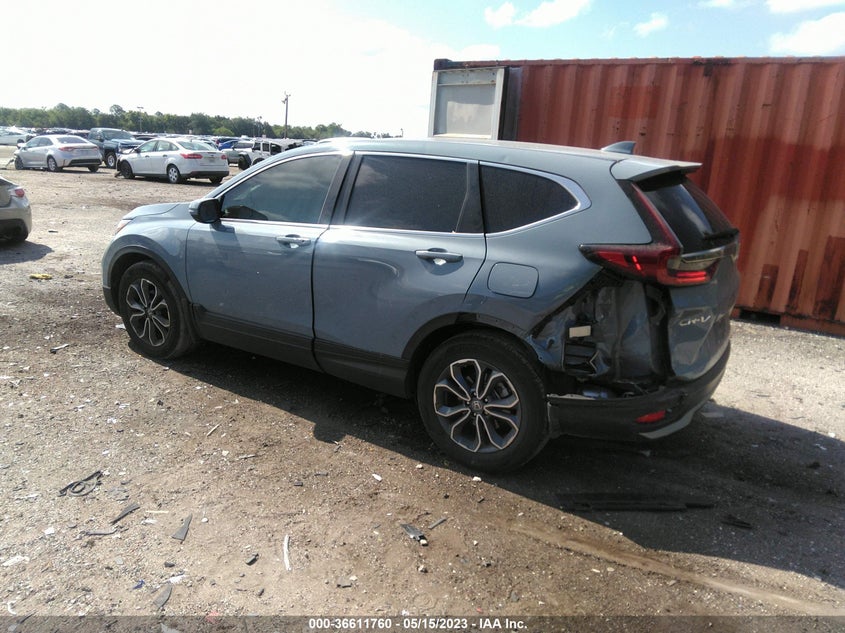VIN 7FARW1H50NE017552 2022 HONDA CR-V EX