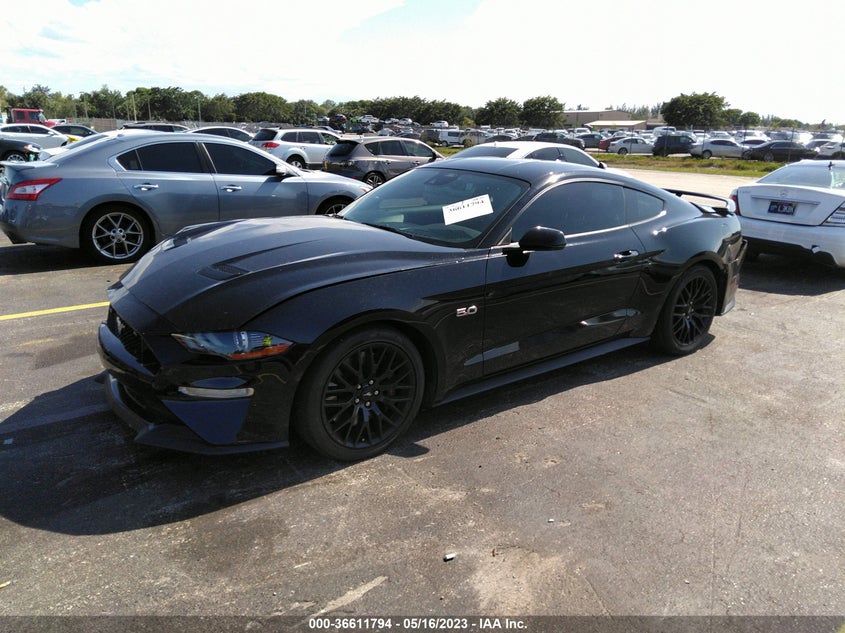 VIN 1FA6P8CF4M5111122 2021 FORD MUSTANG GT
