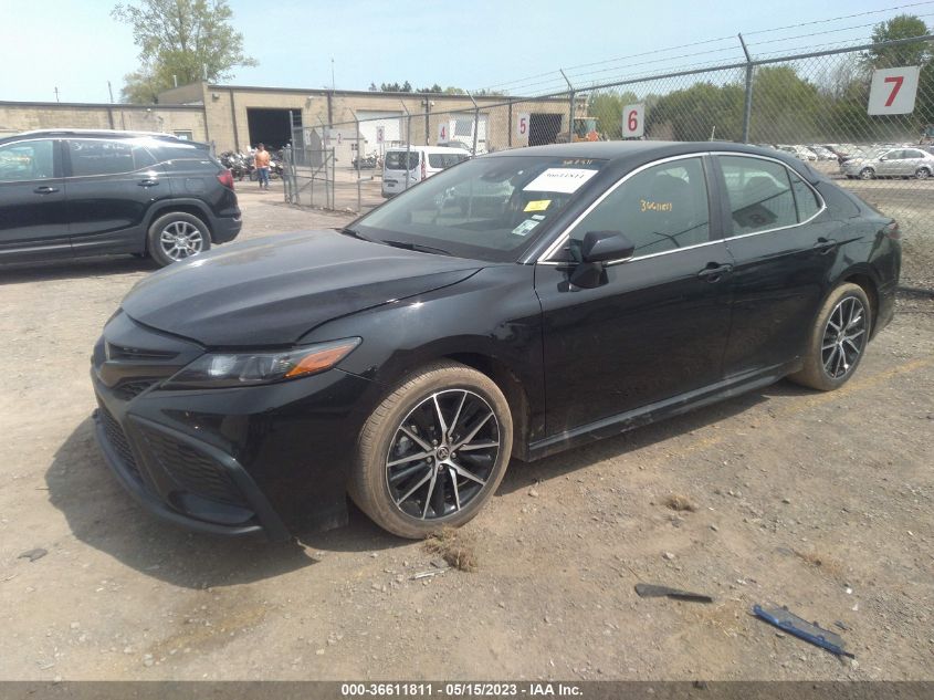 2022 TOYOTA CAMRY SE - 4T1G11AK3NU075160