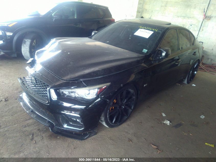2018 INFINITI Q50 3.0T LUXE - JN1EV7AR7JM437438
