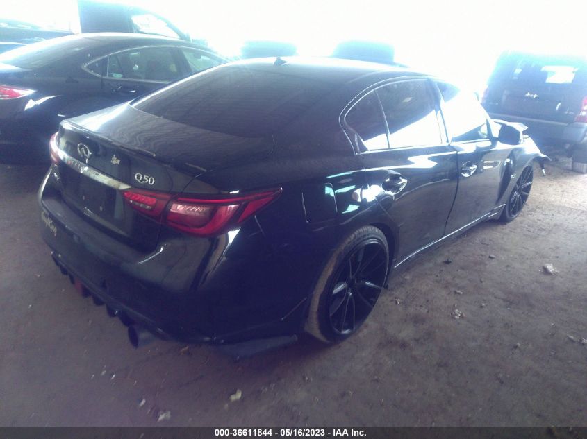 2018 INFINITI Q50 3.0T LUXE - JN1EV7AR7JM437438