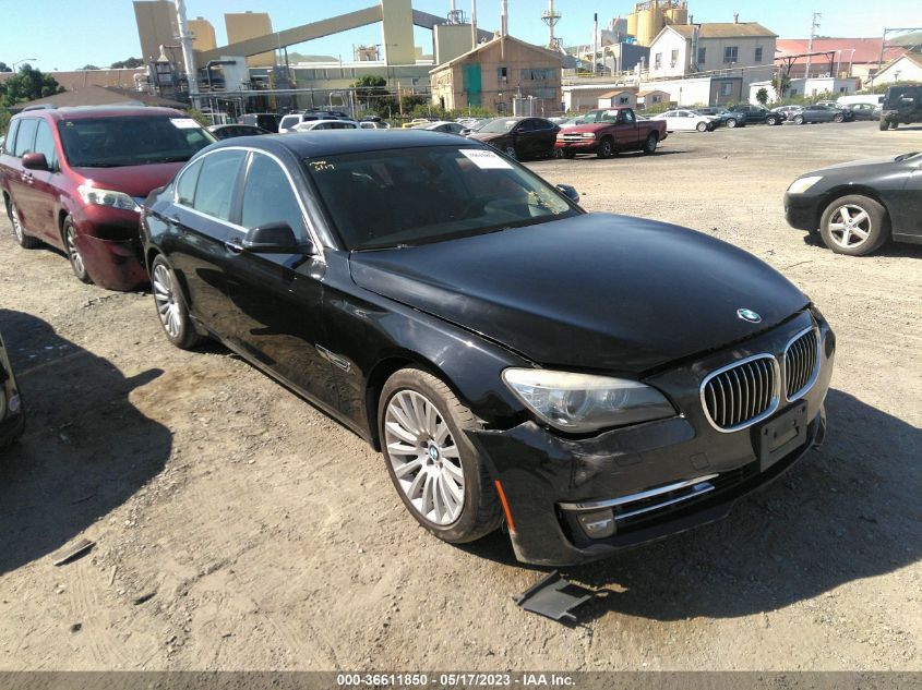 2013 BMW 7 SERIES 750I - WBAYA8C54DC996409