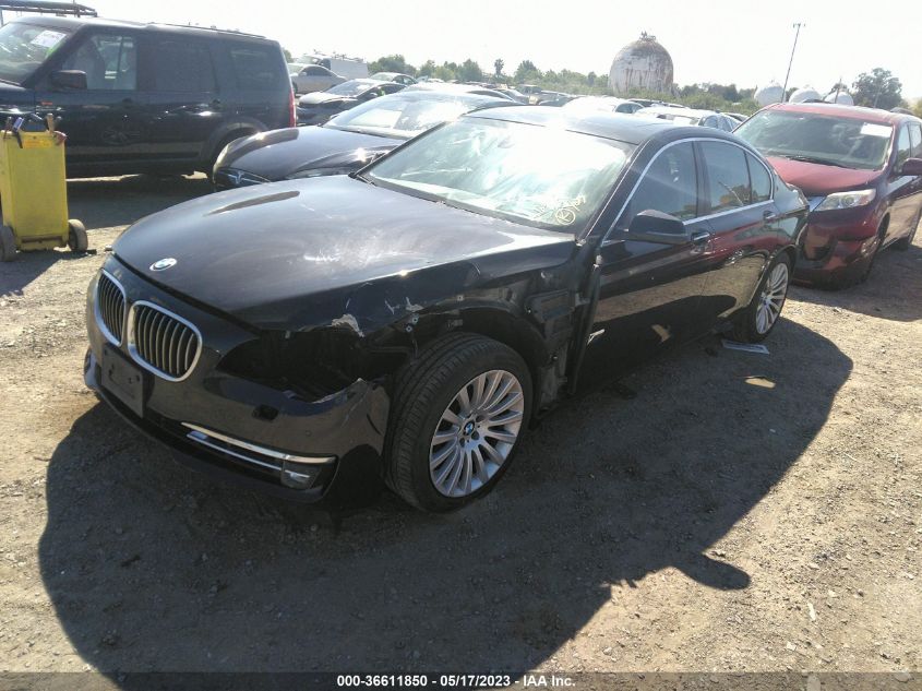 2013 BMW 7 SERIES 750I - WBAYA8C54DC996409