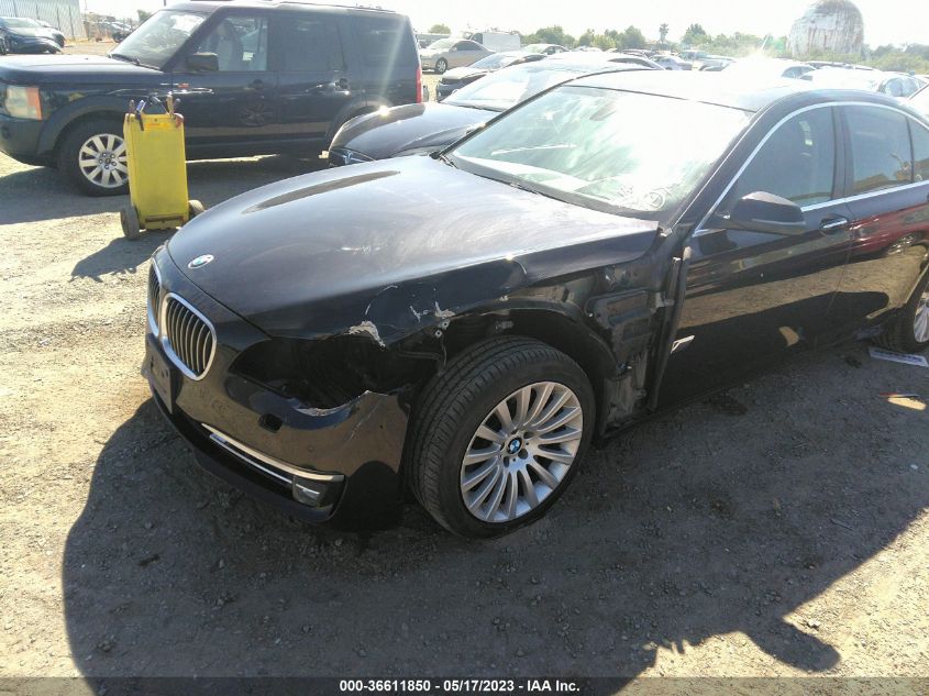 2013 BMW 7 SERIES 750I - WBAYA8C54DC996409