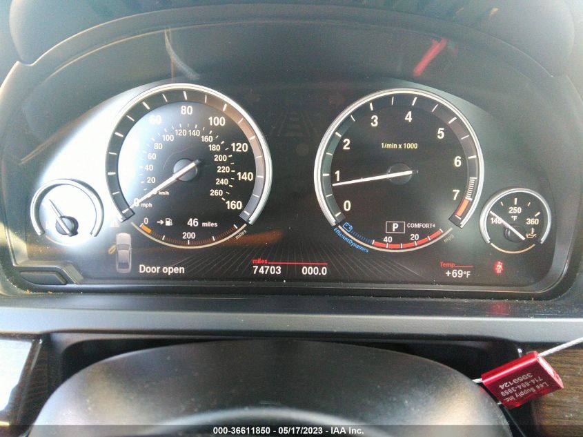 2013 BMW 7 SERIES 750I - WBAYA8C54DC996409