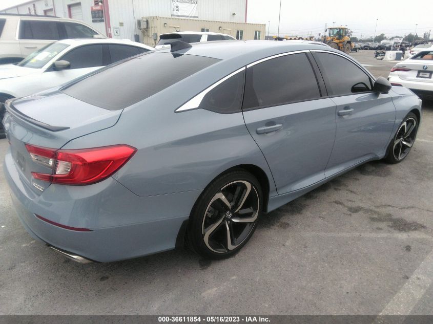 2021 HONDA ACCORD SEDAN SPORT SE - 1HGCV1F45MA118318