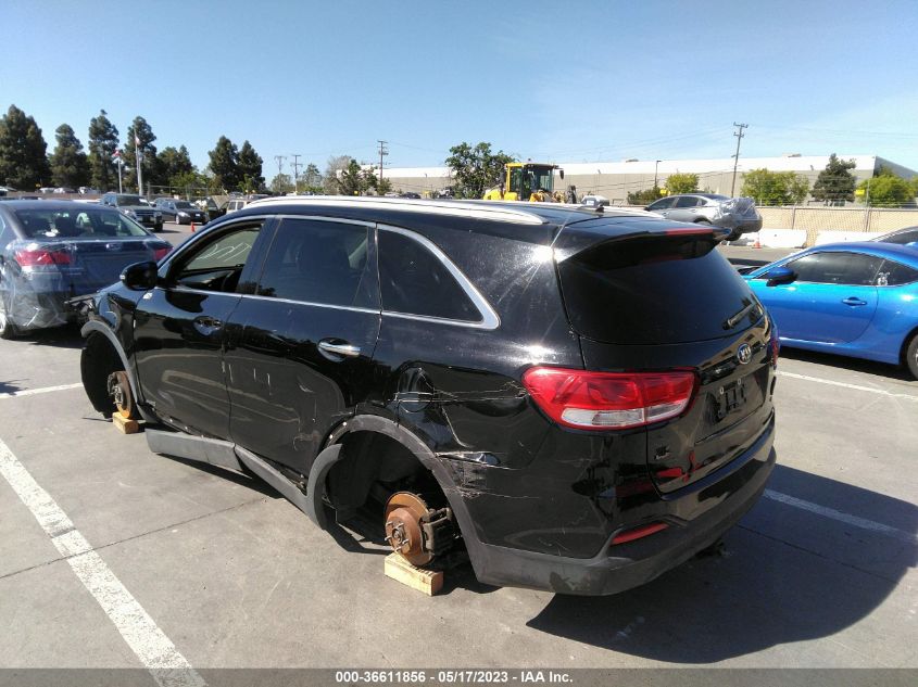 2017 KIA SORENTO LX V6 - 5XYPGDA52HG190062