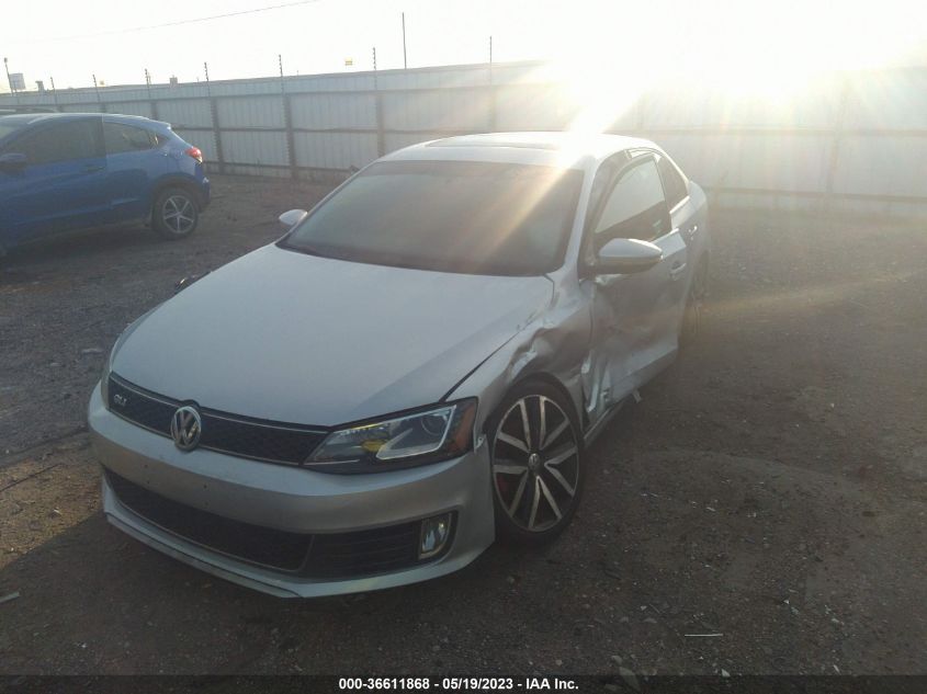 2014 VOLKSWAGEN JETTA SEDAN GLI AUTOBAHN W/NAV - 3VW4S7AJ8EM355902