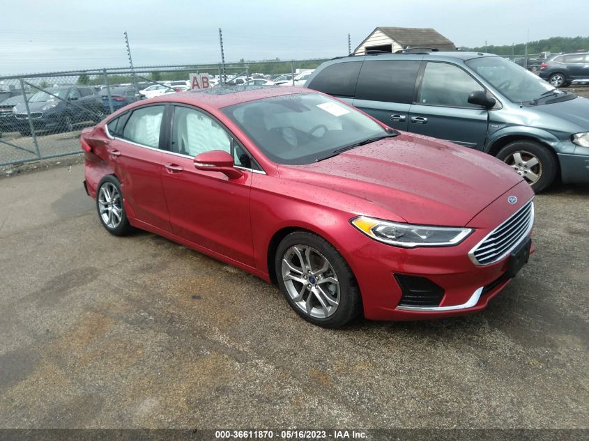 2020 FORD FUSION SEL - 3FA6P0CD2LR266523