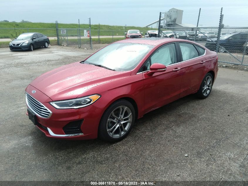 2020 FORD FUSION SEL - 3FA6P0CD2LR266523