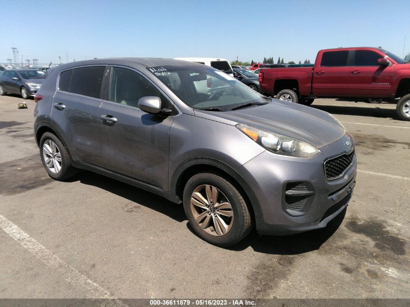 2017 KIA SPORTAGE LX - KNDPM3AC2H7229750