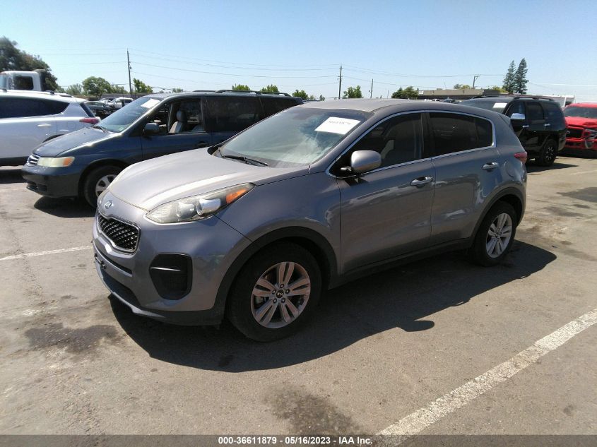 2017 KIA SPORTAGE LX - KNDPM3AC2H7229750
