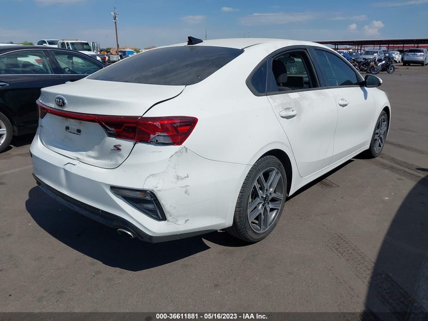 VIN 3KPF34ADXKE087569 2019 KIA FORTE S