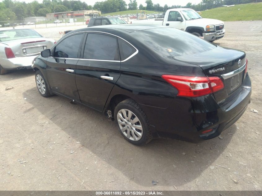 2017 NISSAN SENTRA S - 3N1AB7AP7HY358512