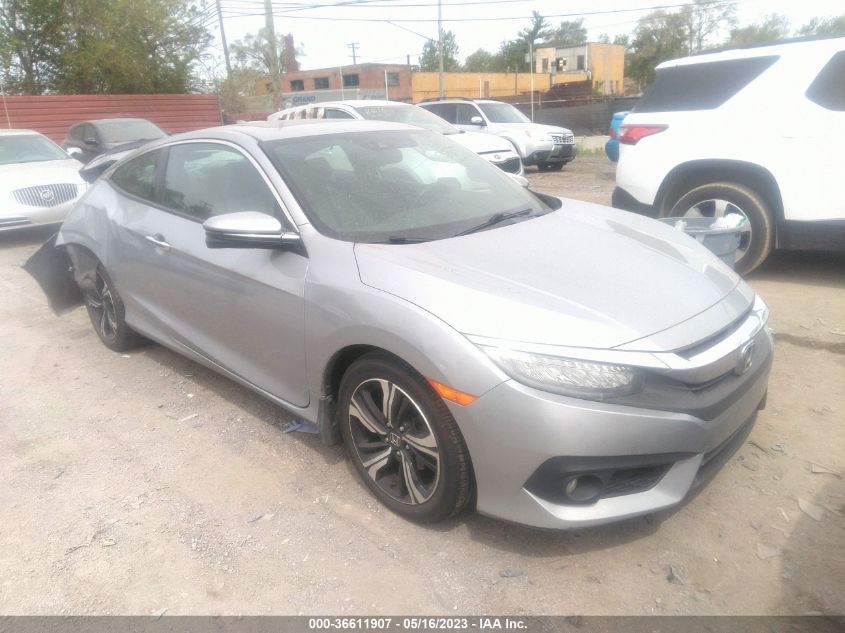 2018 HONDA CIVIC COUPE TOURING - 2HGFC3B9XJH350832