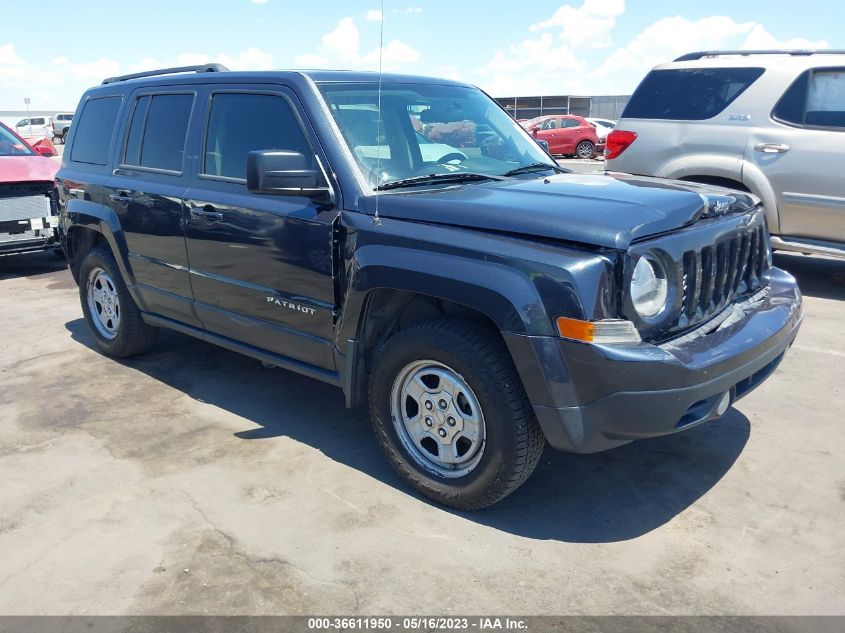 2014 JEEP PATRIOT SPORT - 1C4NJRBB4ED892579
