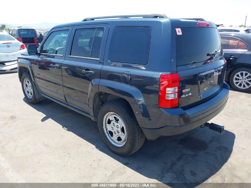 2014 JEEP PATRIOT SPORT - 1C4NJRBB4ED892579