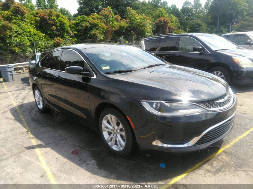 2015 CHRYSLER 200 LIMITED - 1C3CCCAB0FN680469