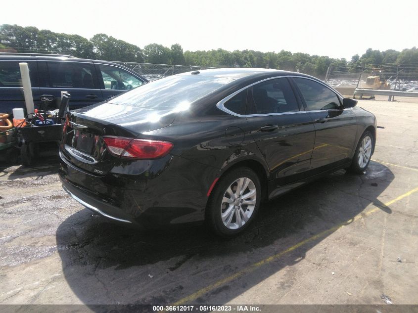 2015 CHRYSLER 200 LIMITED - 1C3CCCAB0FN680469