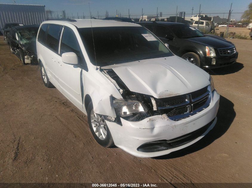 2016 DODGE GRAND CARAVAN SXT - 2C4RDGCG5GR161022